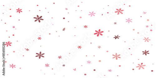 Red paint splashes on white create a grunge texture pattern, ideal for a love or valentine's day illustration and decoration