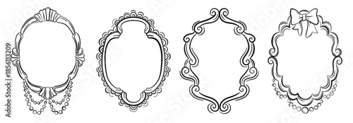 Decorative Coquette Frames