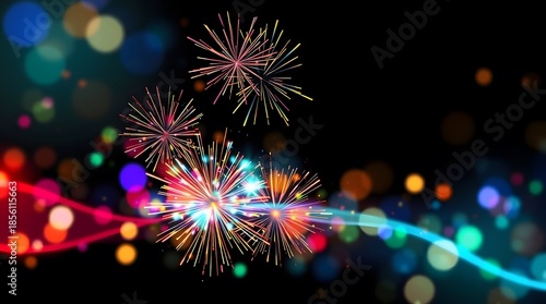 Christmas  firework  wallpaper