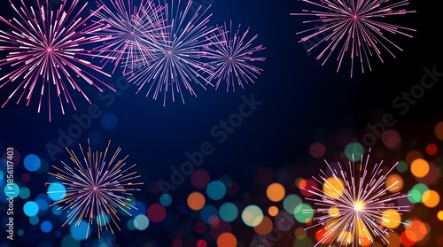 Christmas  firework  wallpaper