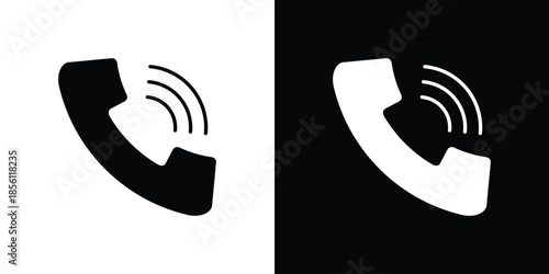 Phone call icons. Vector Template Illustration Symbol Pixels Perfect