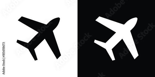 Plane icons. Vector Template Illustration Symbol Pixels Perfect