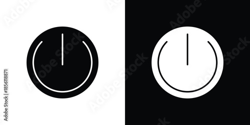 Power icons. Vector Template Illustration Symbol Pixels Perfect