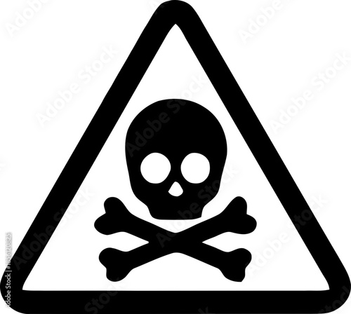 Set of safety hazard warning signs, Danger, caution, flammable, toxic, electric shock, radioactive, corrosive, poison symbols. Workplace health. Vector illustration !