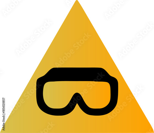 Set of safety hazard warning signs, Danger, caution, flammable, toxic, electric shock, radioactive, corrosive, poison symbols. Workplace health. Vector illustration !