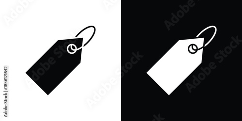 Tag icons. Vector Template Illustration Symbol Pixels Perfect