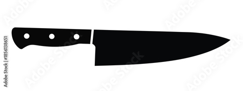 Foto Kitchen knife vector icon cooking utensil