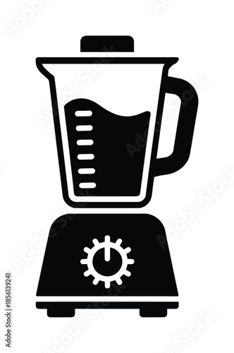 Blender kitchen appliance vector icon