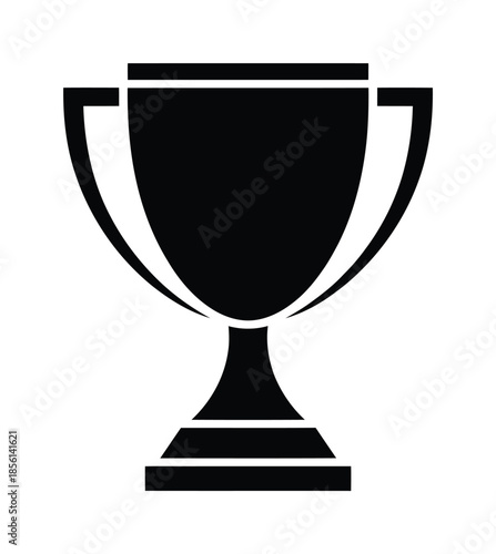 award trophy champion cup vector illustration