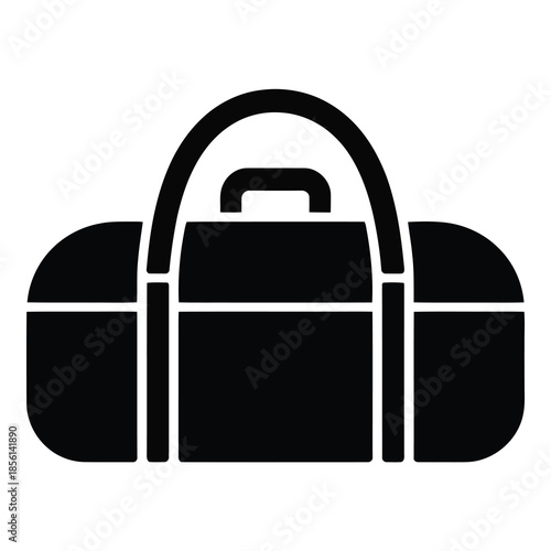 Travel Duffel Bag Carry Luggage vector