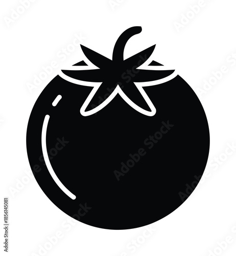 Tomato vegetable fresh food vector