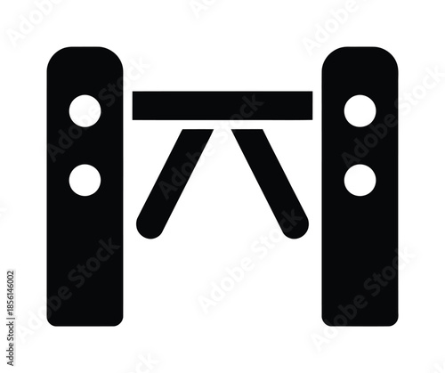 Security Gate Access Control Vector