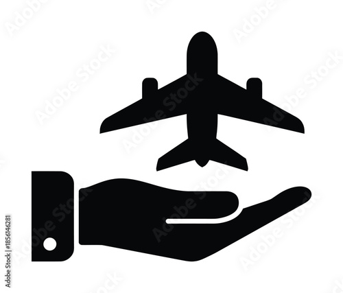 Air Travel Support Transportation Vector