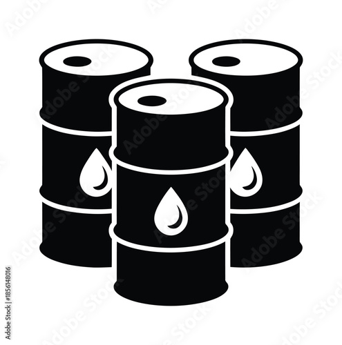 Oil barrels energy storage vector