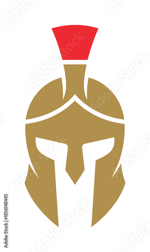 Spartan warrior helmet ancient vector