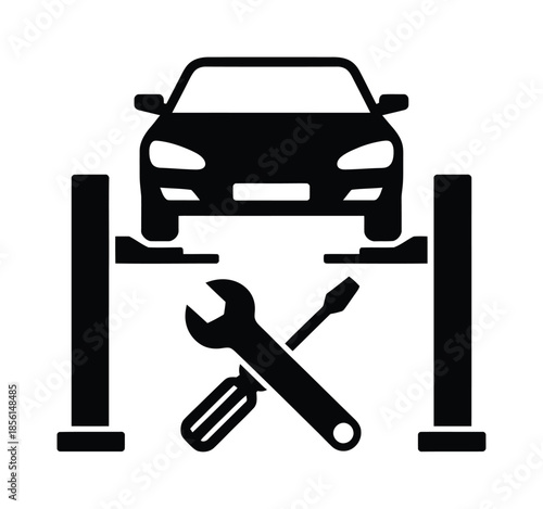 Car repair auto service vector