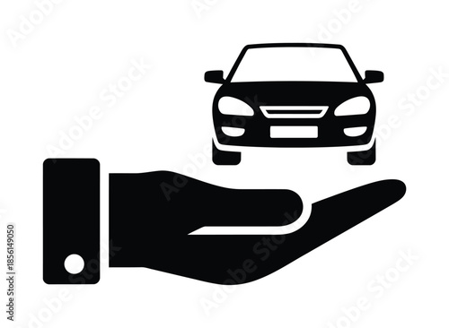 Car Insurance Protection Service Vector