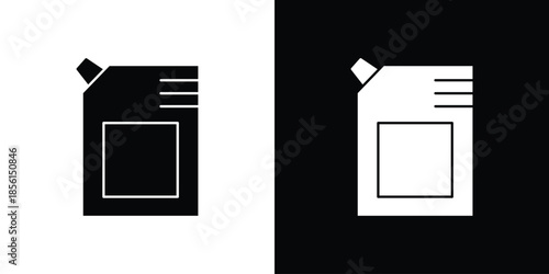 Doys collection Silhouette flat icon design element.pouch icons. Glyph Symbol. Isolated Vector Illustration pack