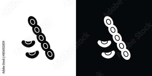 Legume icons. Glyph Symbol. Isolated Vector Illustration pack