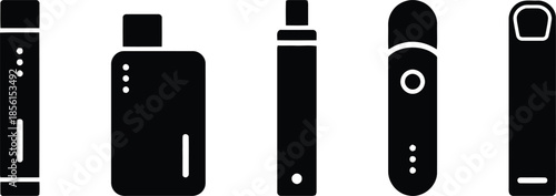 Vape Electronic Cigarette Device Vaping Technology Modern Smoking Alternative Nicotine Delivery System Portable Vaporizer Trendy Gadget Contemporary