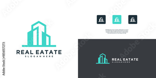 Real estate, architecture and construction logo design inspiration