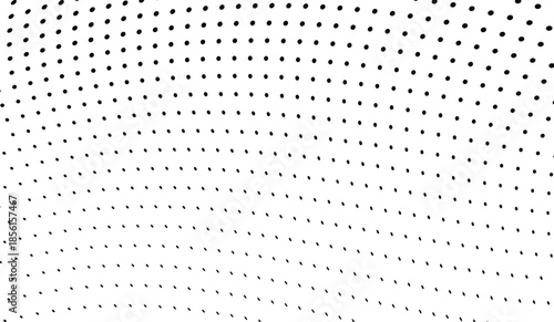 Modern twisted wave halftone dotted background for posters, covers, and digital graphics.