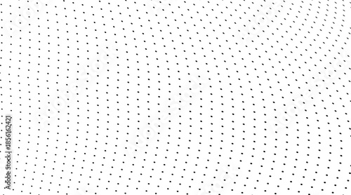 Optical pop art vector background with abstract halftone waves and dotted grunge texture.