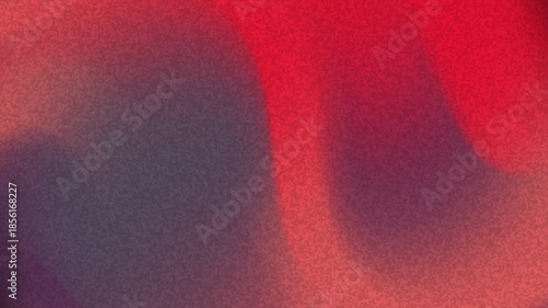 Animation background with a looping red and purple abstract design against a white space