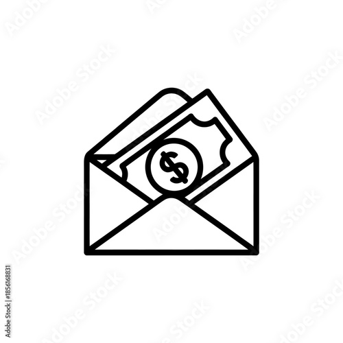 Prohibited money transaction symbol isolated on transparent background