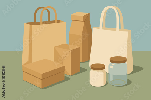 Sky display typography sage vector marks icon packaging no eco flat letters