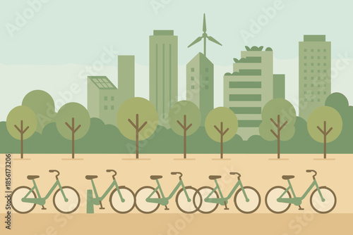 Text eco friendly flat no green warm labels characters marks icon vector