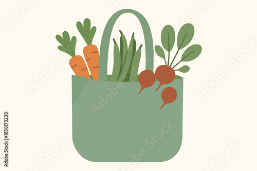 Eco sky beans text icon vector bag sand any vegetables earth sage
