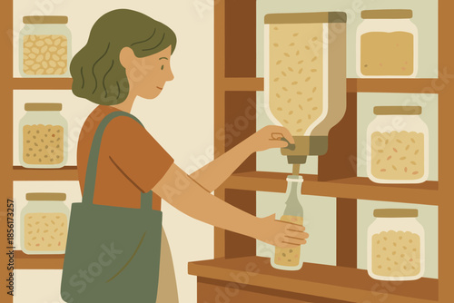 Textured shapes paper no eco vector natural icon shopping friendly organic text