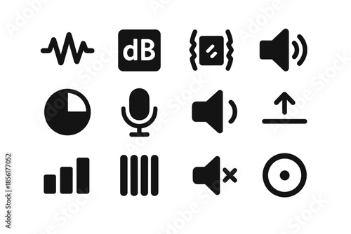 Balanced tile vector minimal monitoring negative no spacing identical noise wave effects