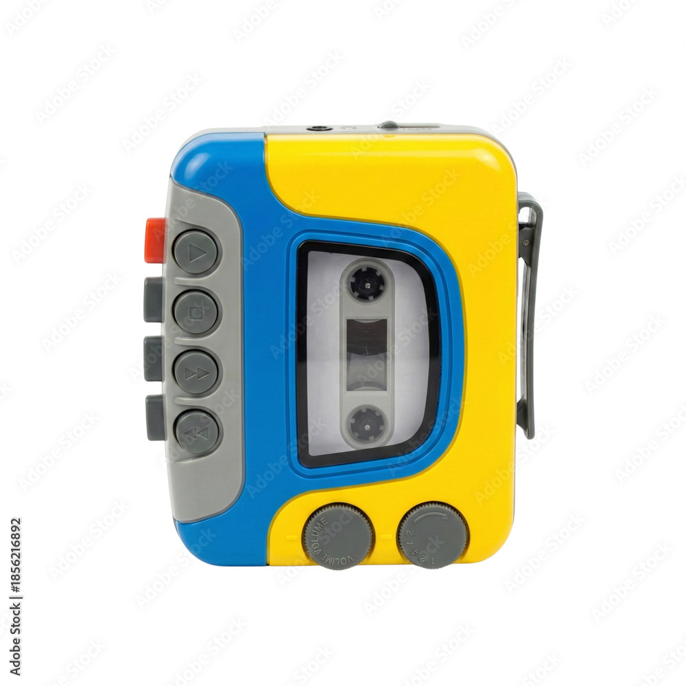 Fototapeta premium Portable cassette player