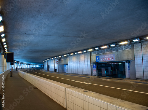 Tableau sur toile Monaco Monte Carlo circuit tunnel