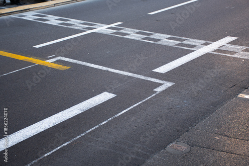 Pole position of the starting grid of the streets of Monaco Monte Carlo starting straight