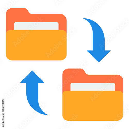 File Transfer Icon