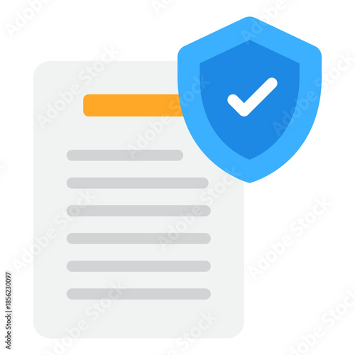 Security Document with Shield
