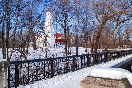 North Point Light House in Miwaukee's Lake Park