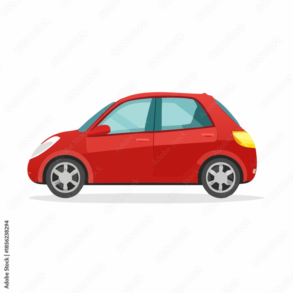 Fototapeta premium Rotes Auto
