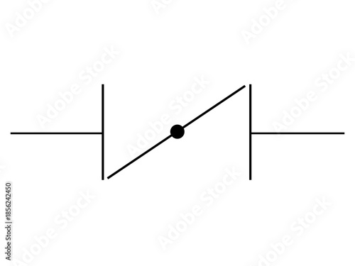 a standard butterfly valve symbol used in Piping and Instrumentation Diagrams
