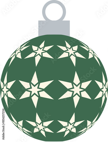 Chrismas Ornament-1-Star-green