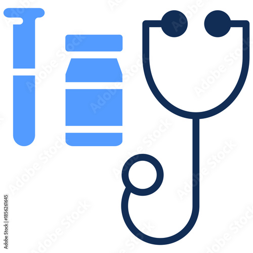 Medical Equipment glyph color icon