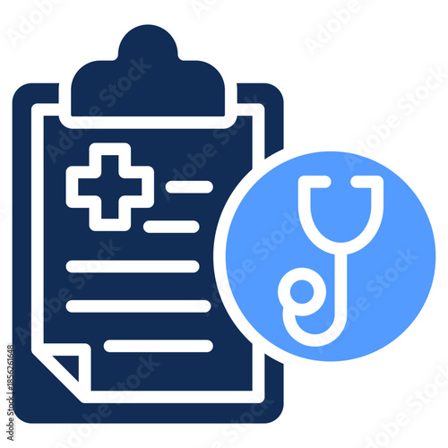 Medical Diagnosis glyph color icon
