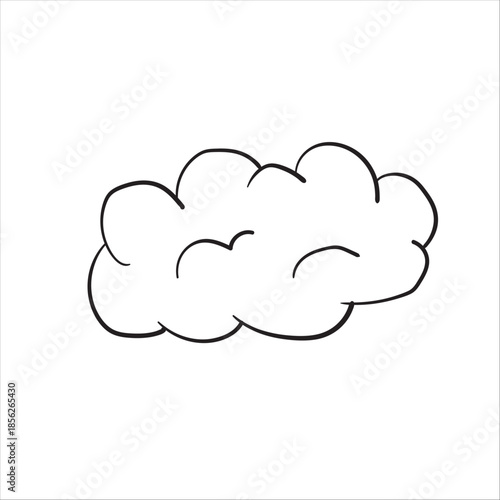 clouds doodle