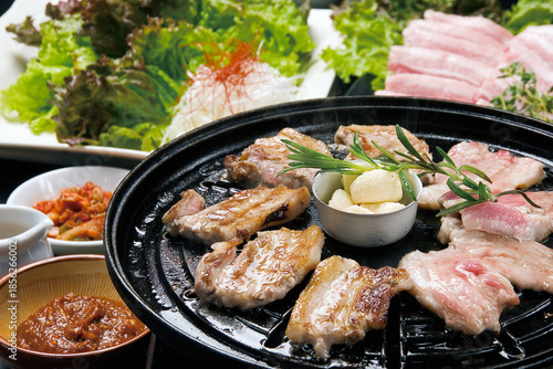 Samgyeopsal (Korean BBQ Pork Belly)