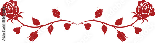 Elegant Floral Border Design Vector for Creative Projects