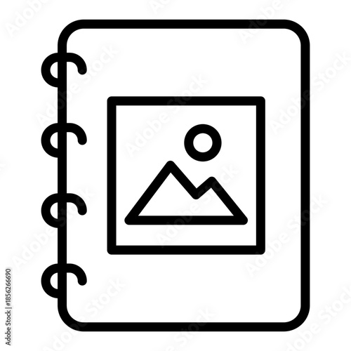 Album Outline Icon