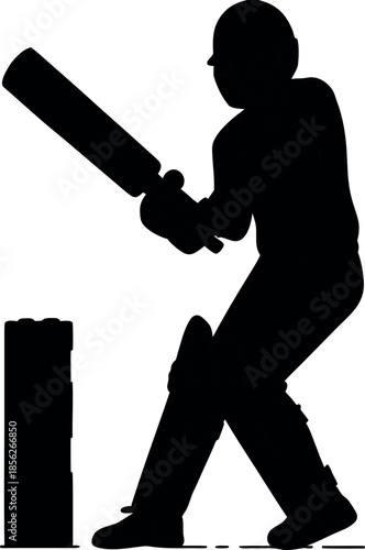 cricket batsman front foot drive batting pose